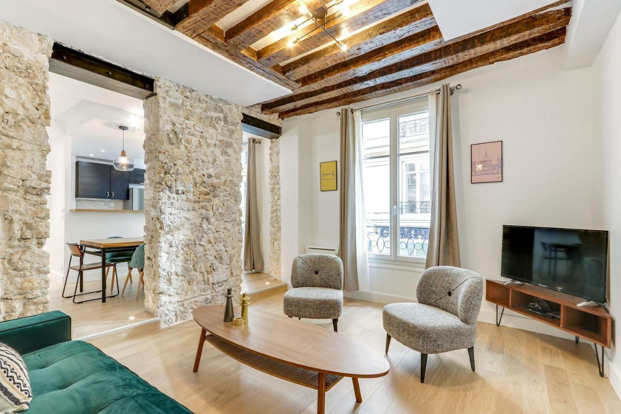 Pick A Flat'S Apartment In Le Marais - Rue Saint Apoline Paris Exterior foto